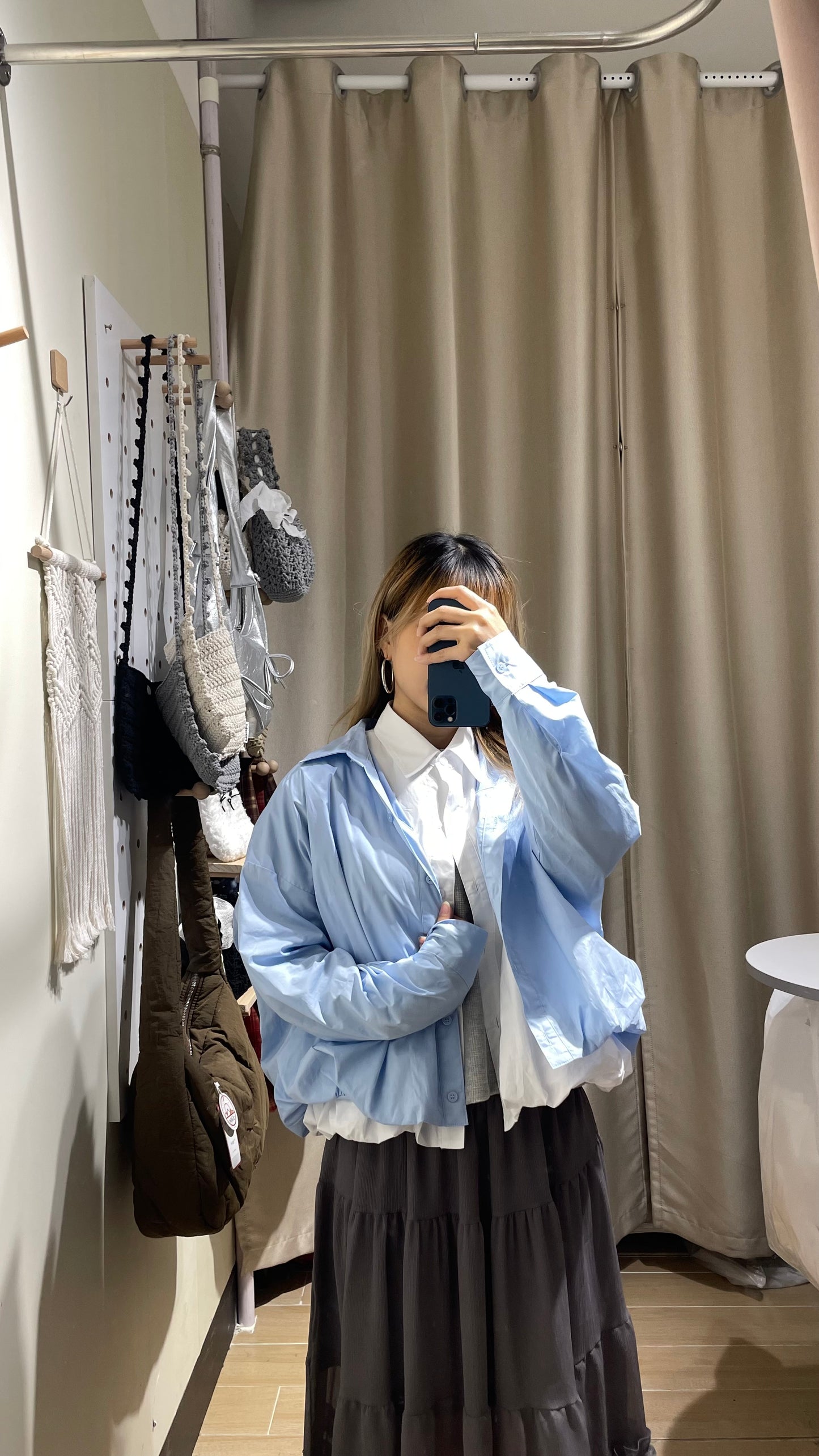 泡泡日系襯衫 - ST511