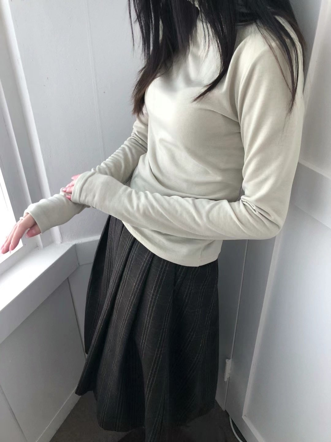 高領打底basic tee - TP297