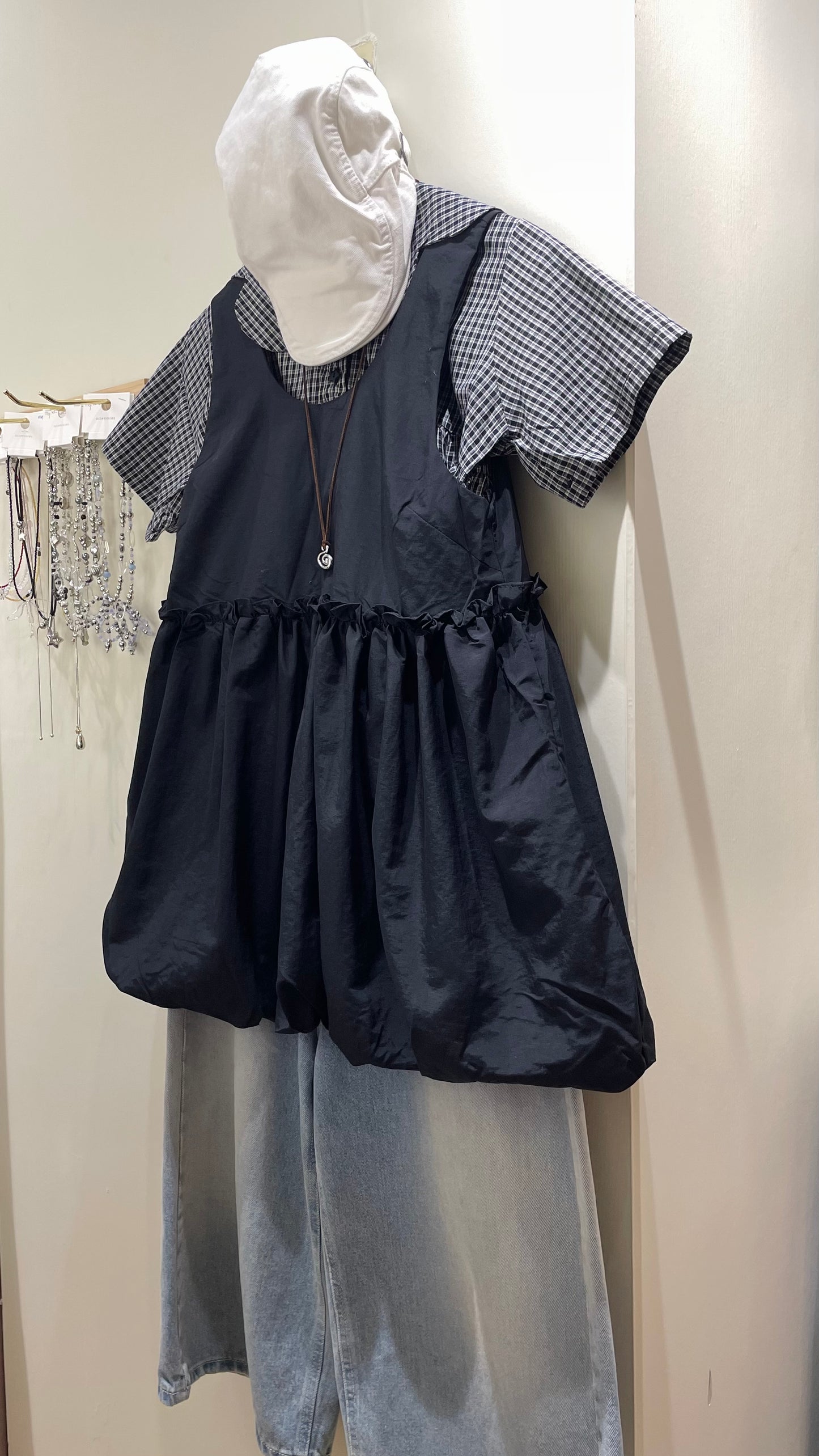 索料ruffle 泡泡背心 - TP568