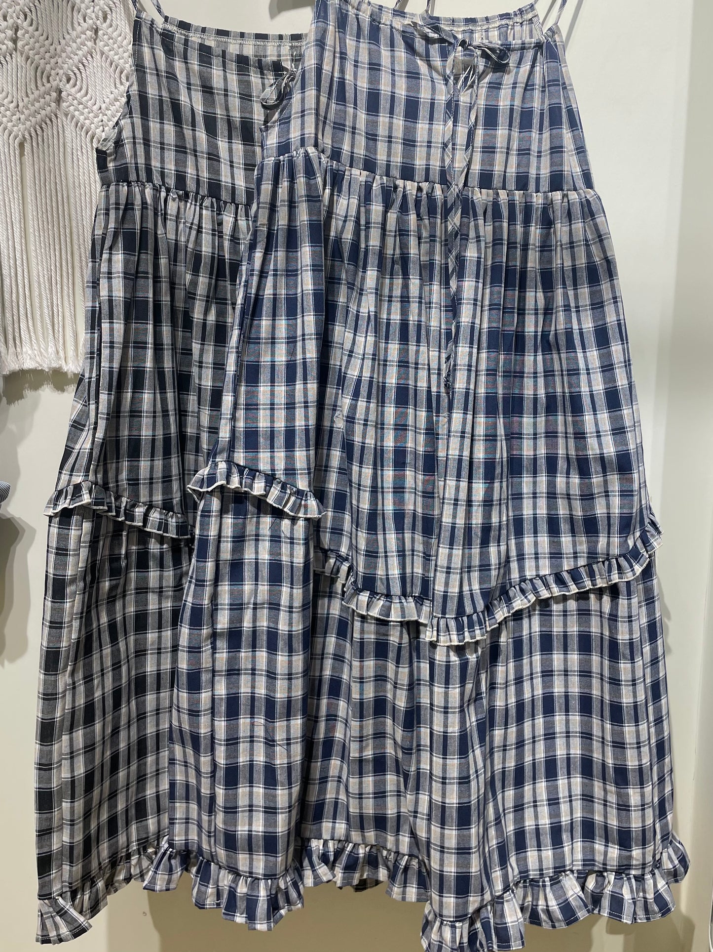 綁繩格仔ruffle ops - OA587