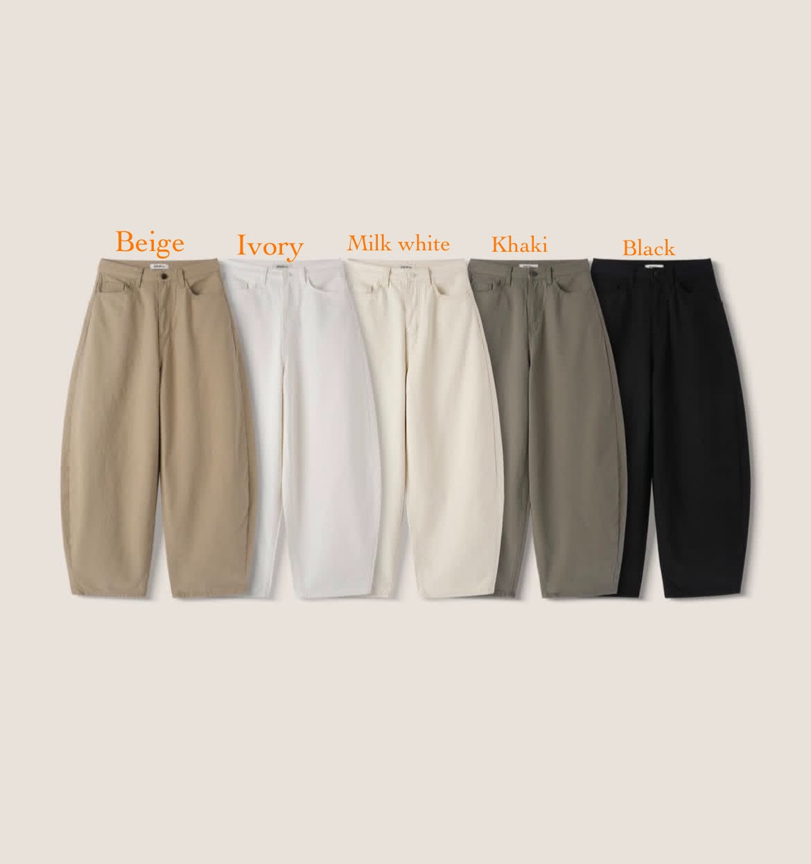 Pre-order | 格紋口袋彎刀褲
