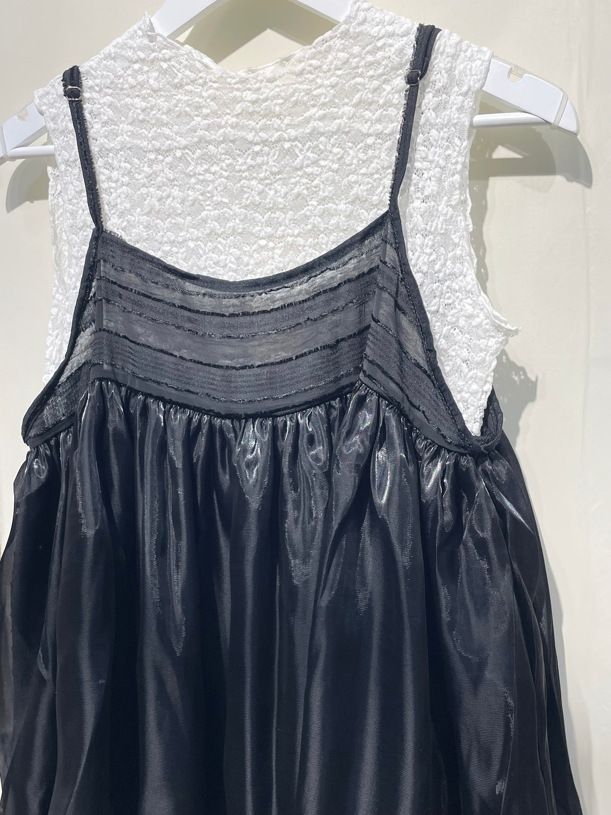 細花ruffle see through 背心