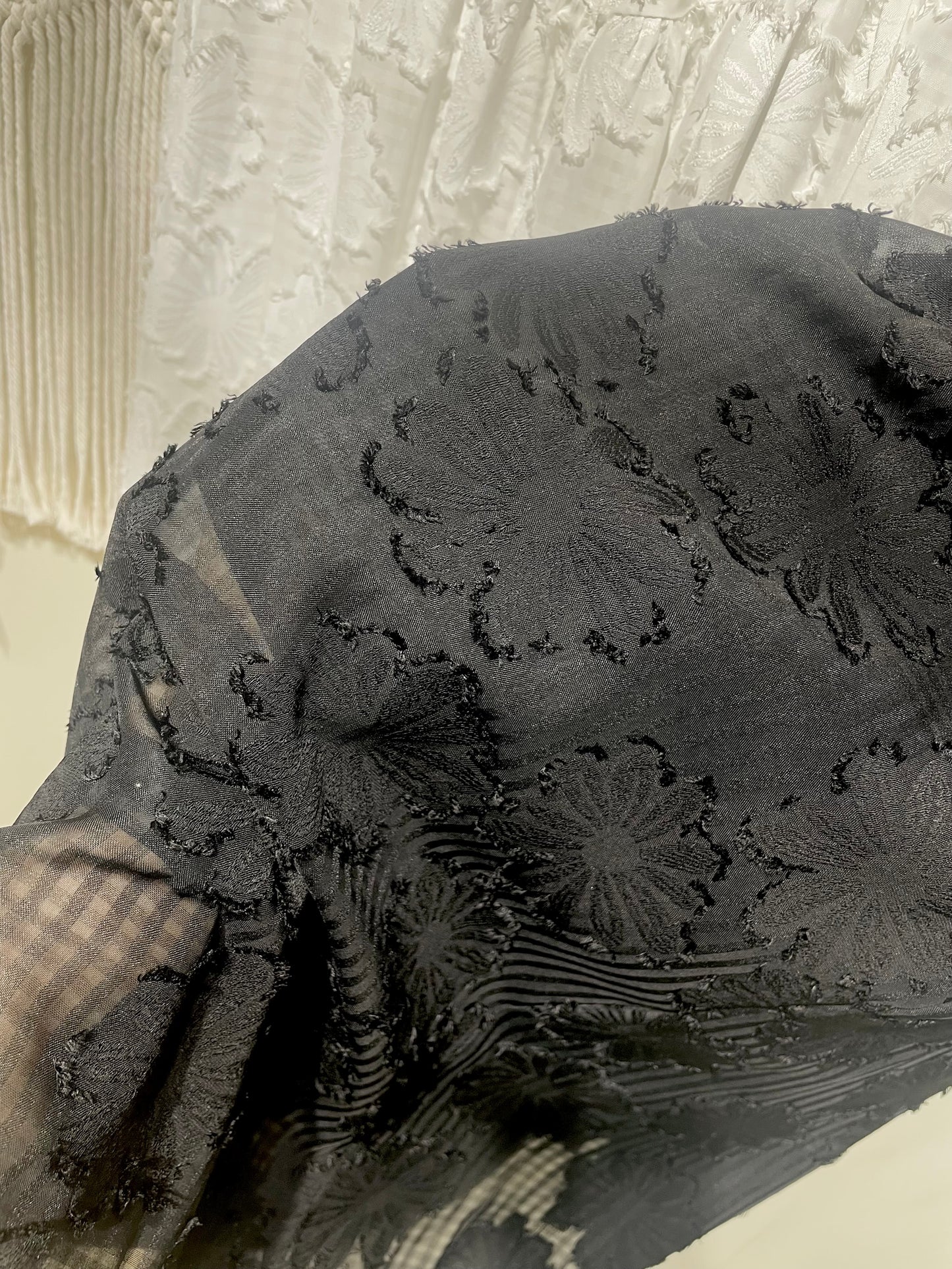 繡花透透半裙 - SK610