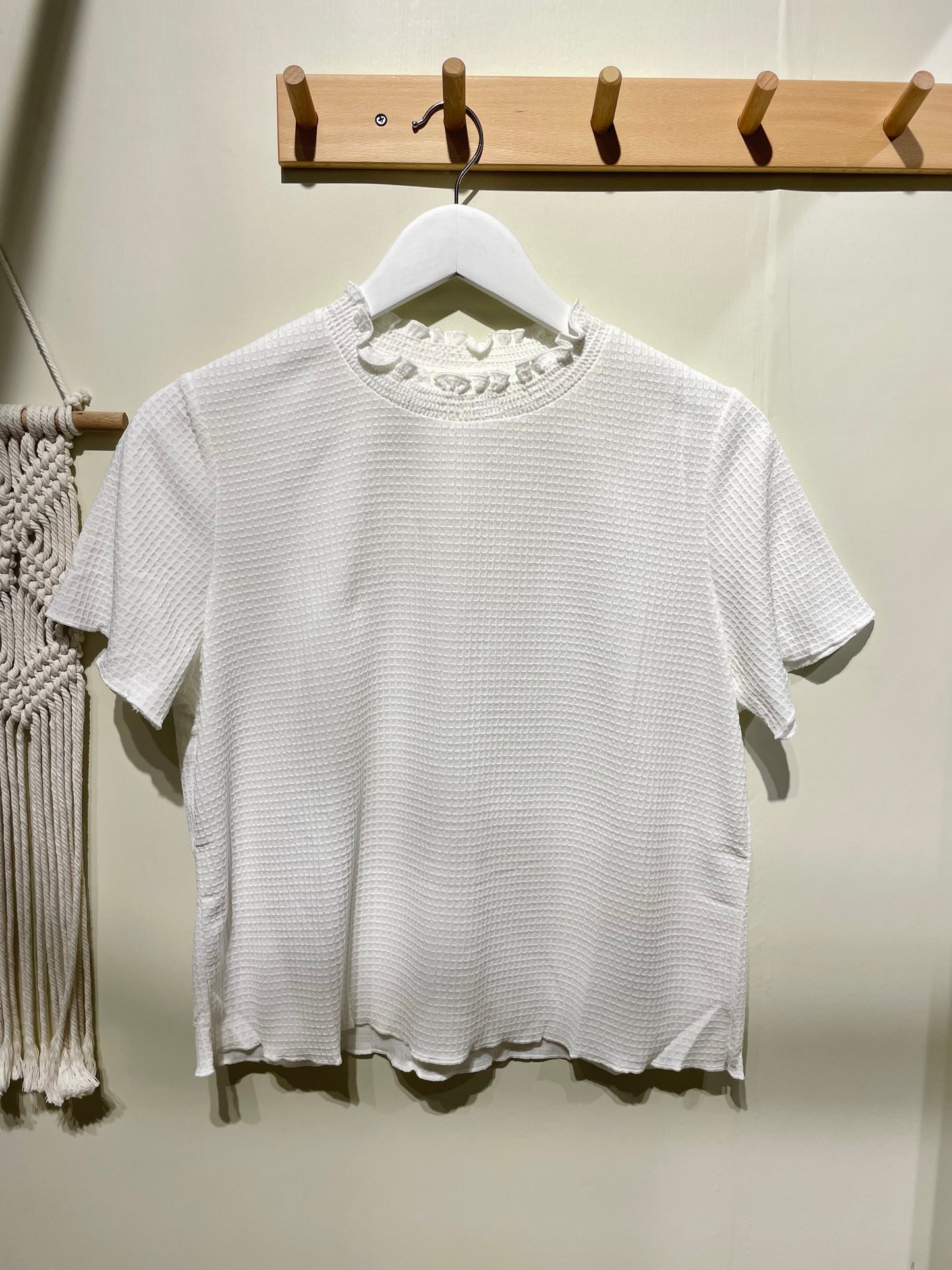 企領waffle basic tee - TP541