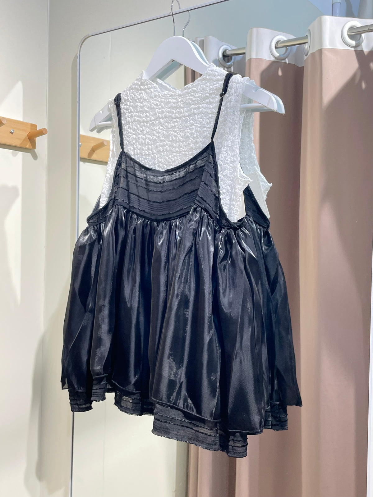 細花ruffle see through 背心