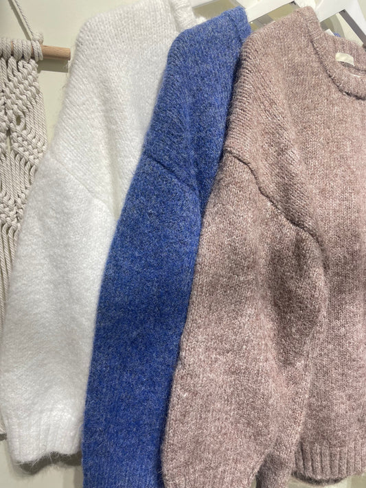 棉花糖針織冷衫 - KN588