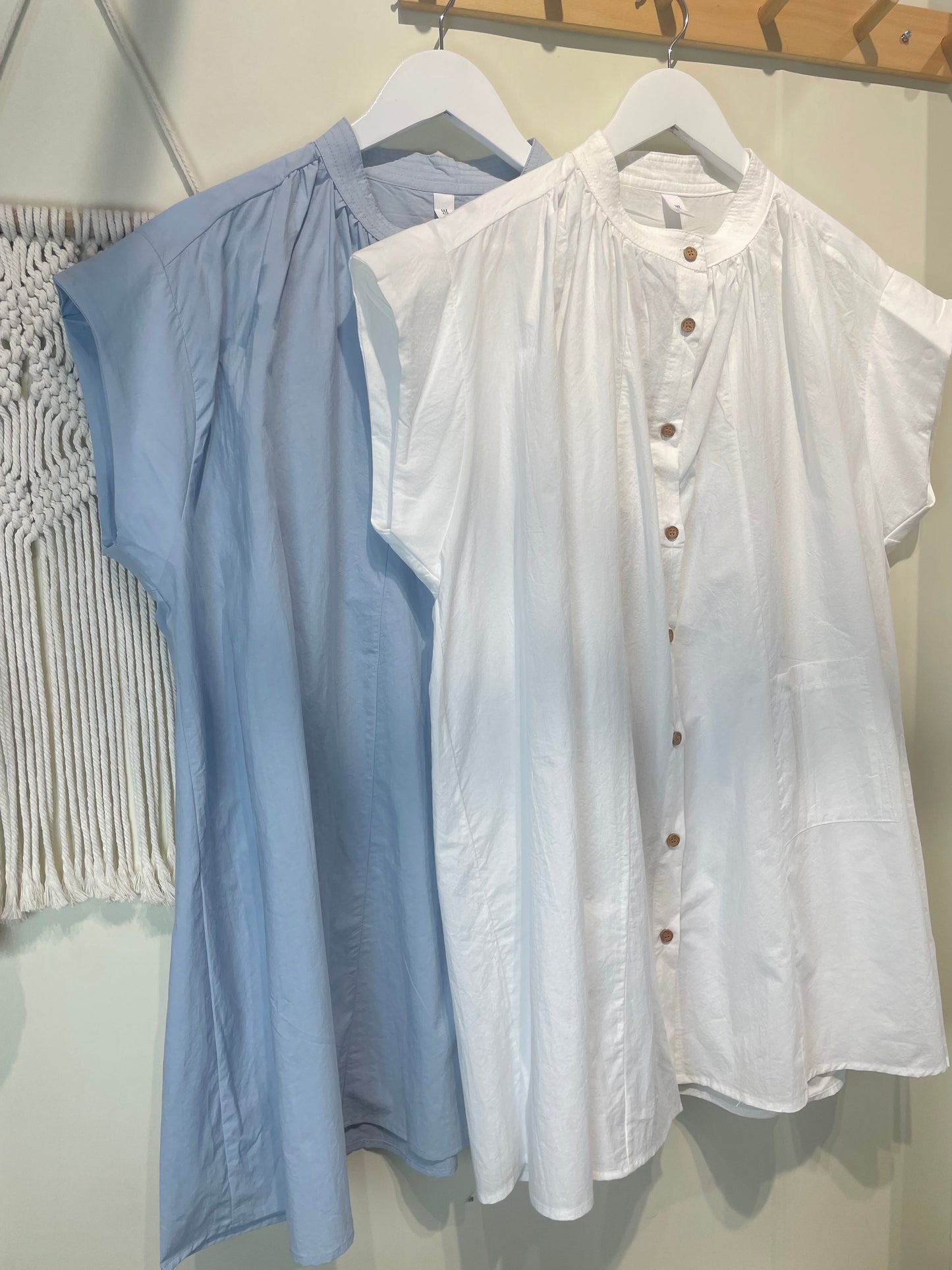 雞翼袖日系blouse