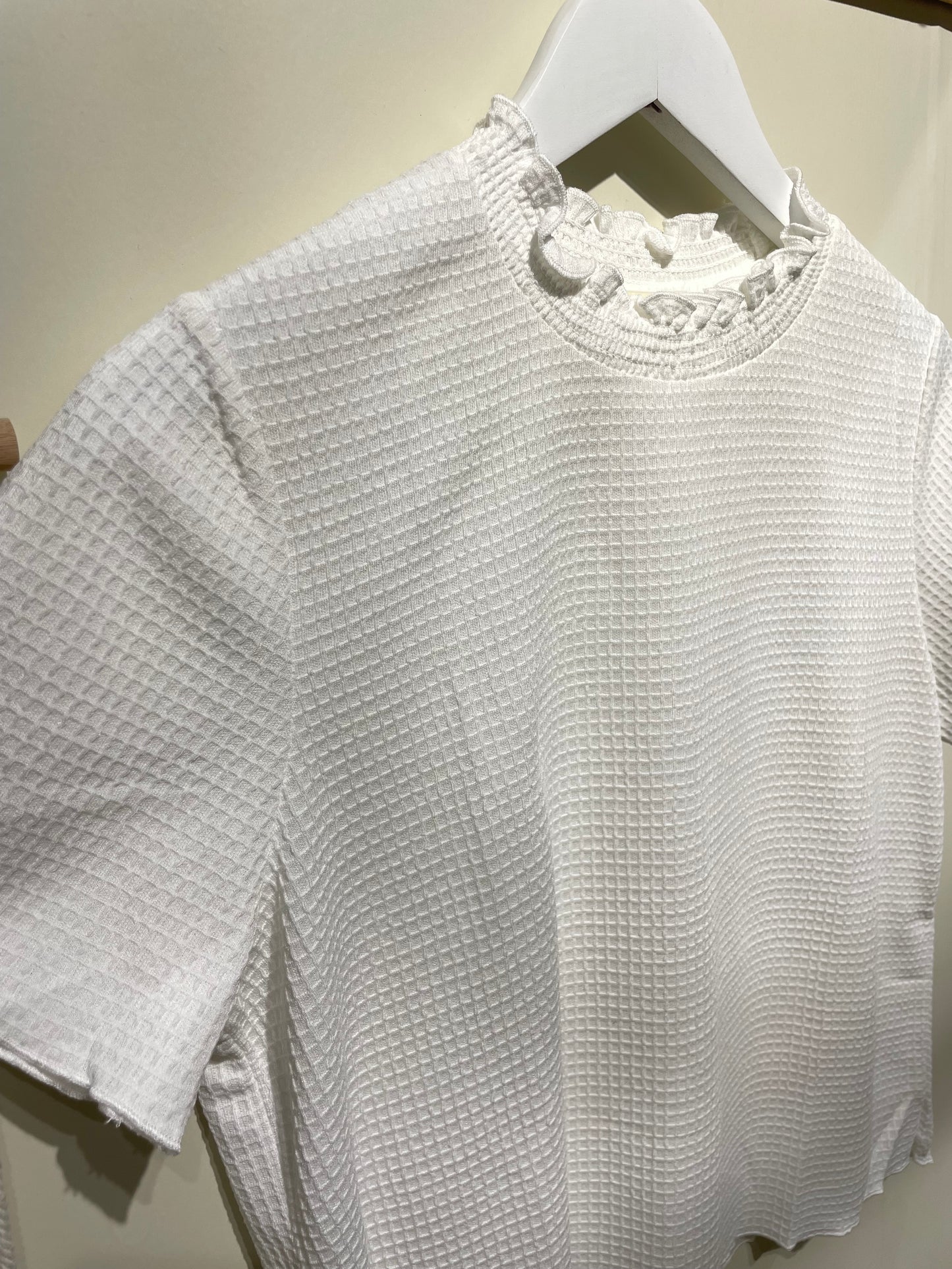 企領waffle basic tee - TP541