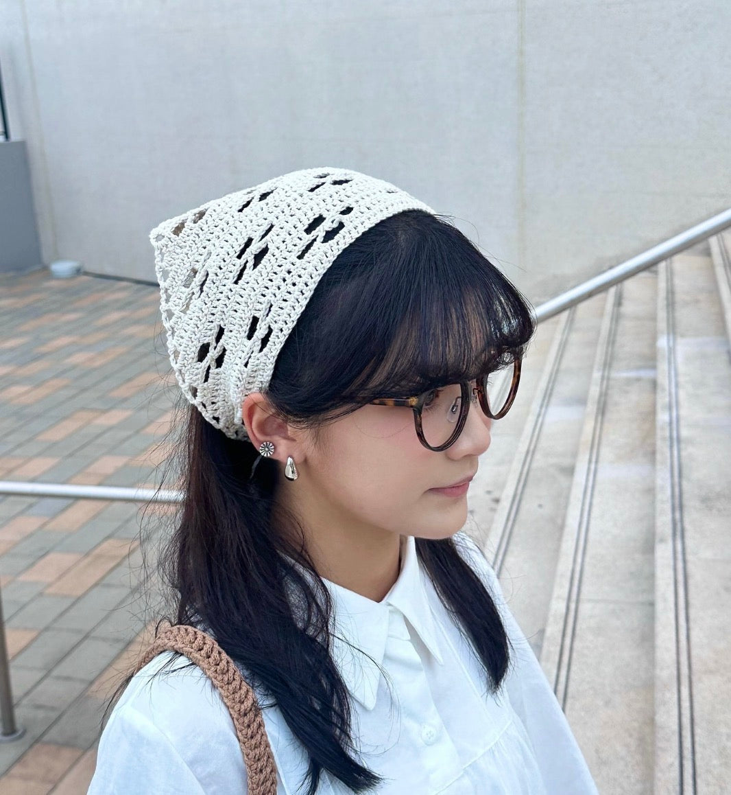 鈎織頭巾