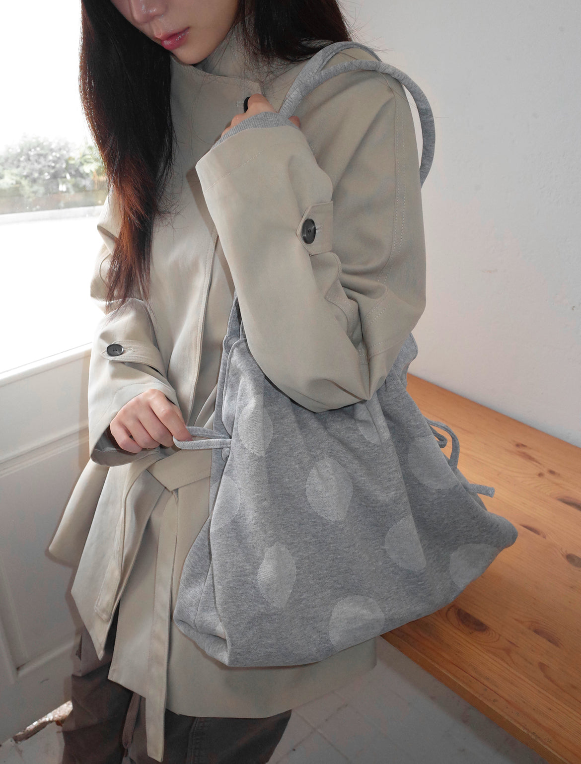 昭和風波點tote bag