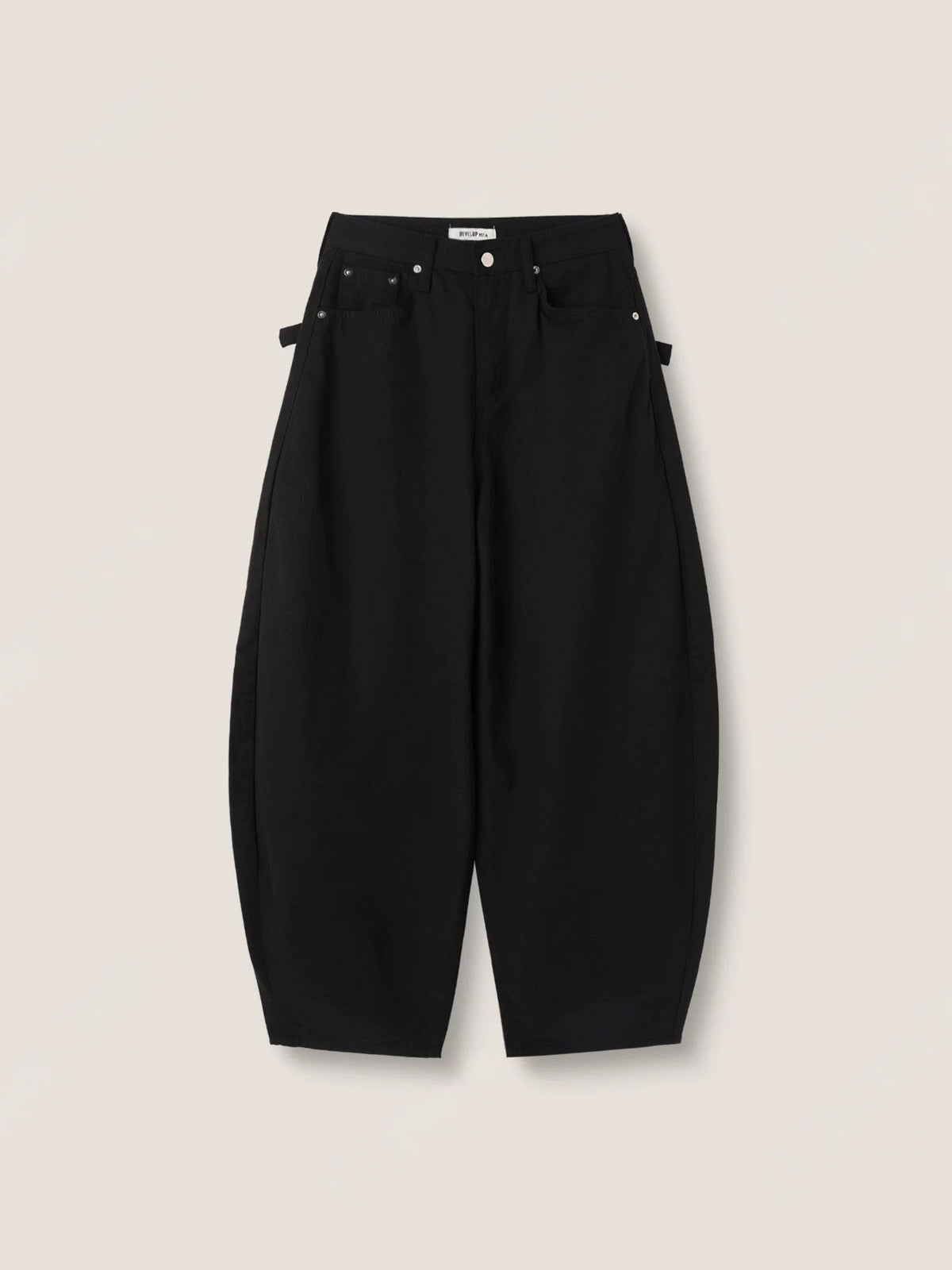 鉚釘背帶彎刀褲| pre-order