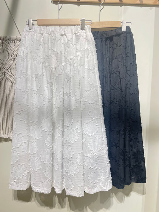 繡花透透半裙 - SK610