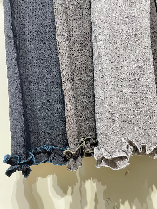 皺皺ruffle 喇叭褲 - PT617