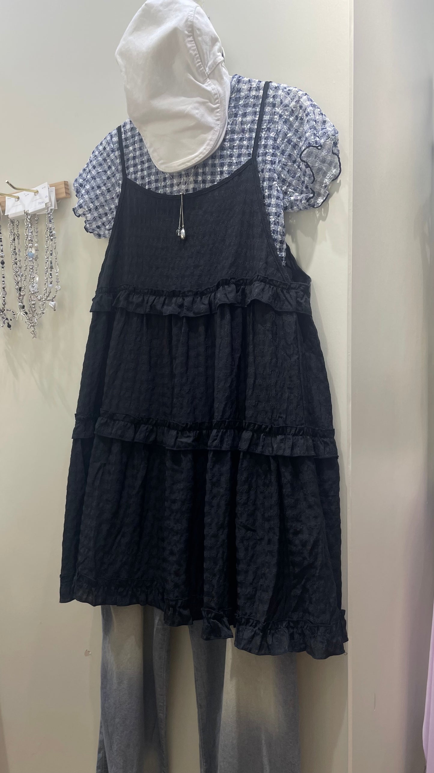 格仔see through tee - TP623