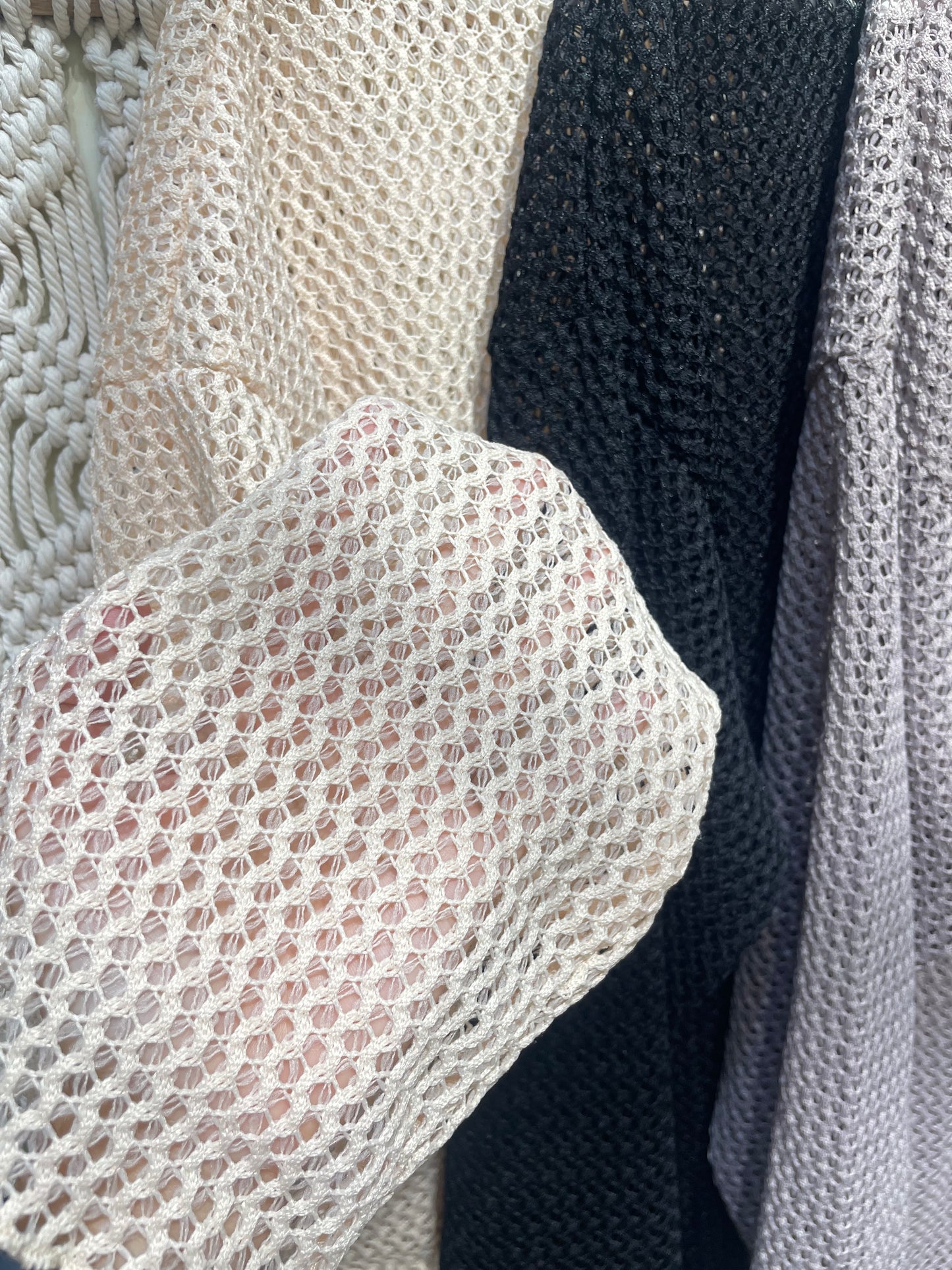 網格oversize top - TP604