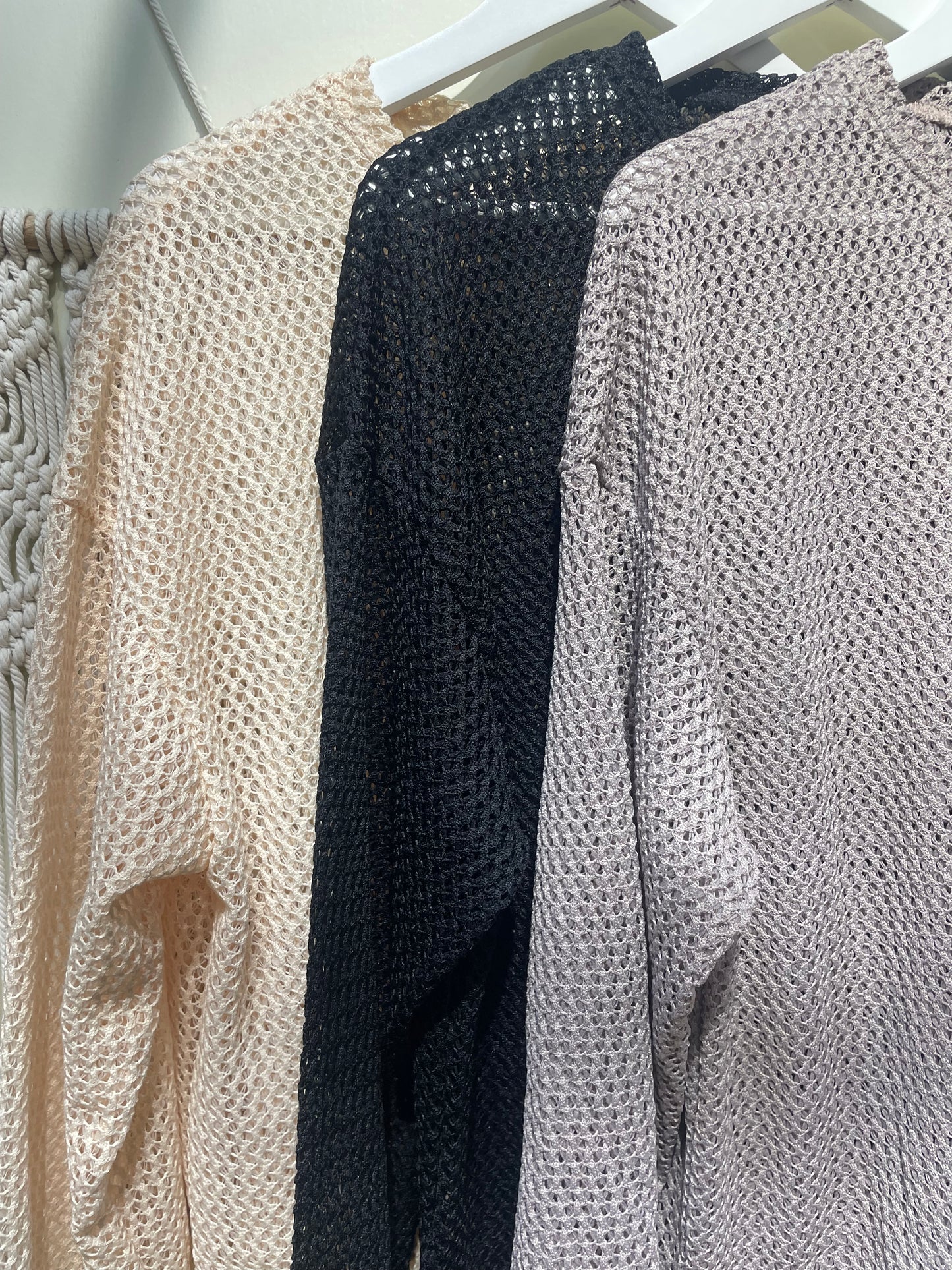 網格oversize top - TP604