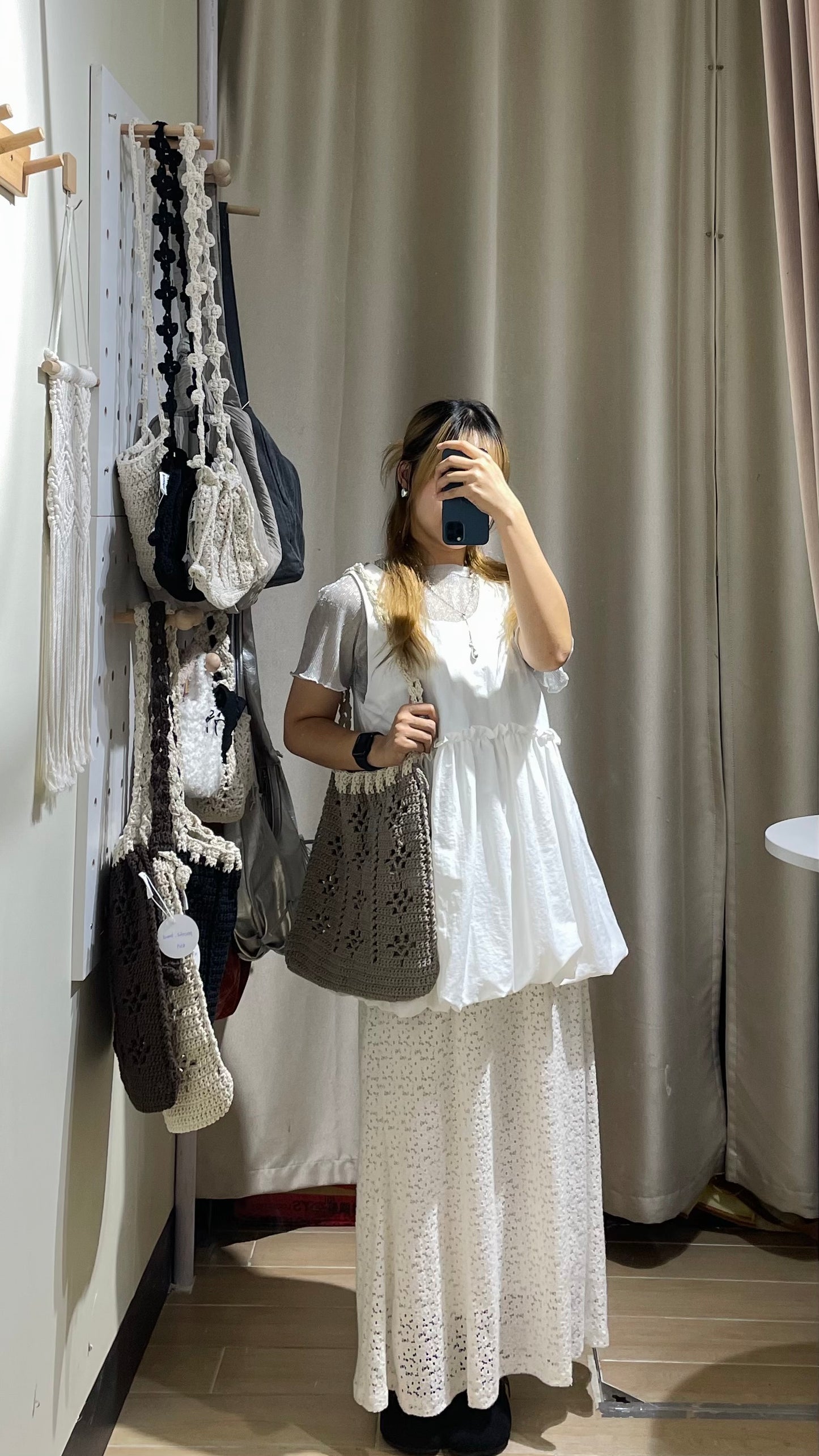 索料ruffle 泡泡背心 - TP568