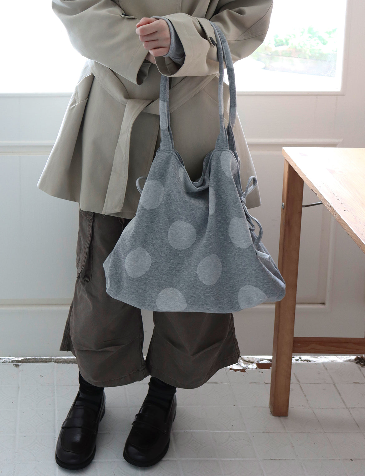 昭和風波點tote bag