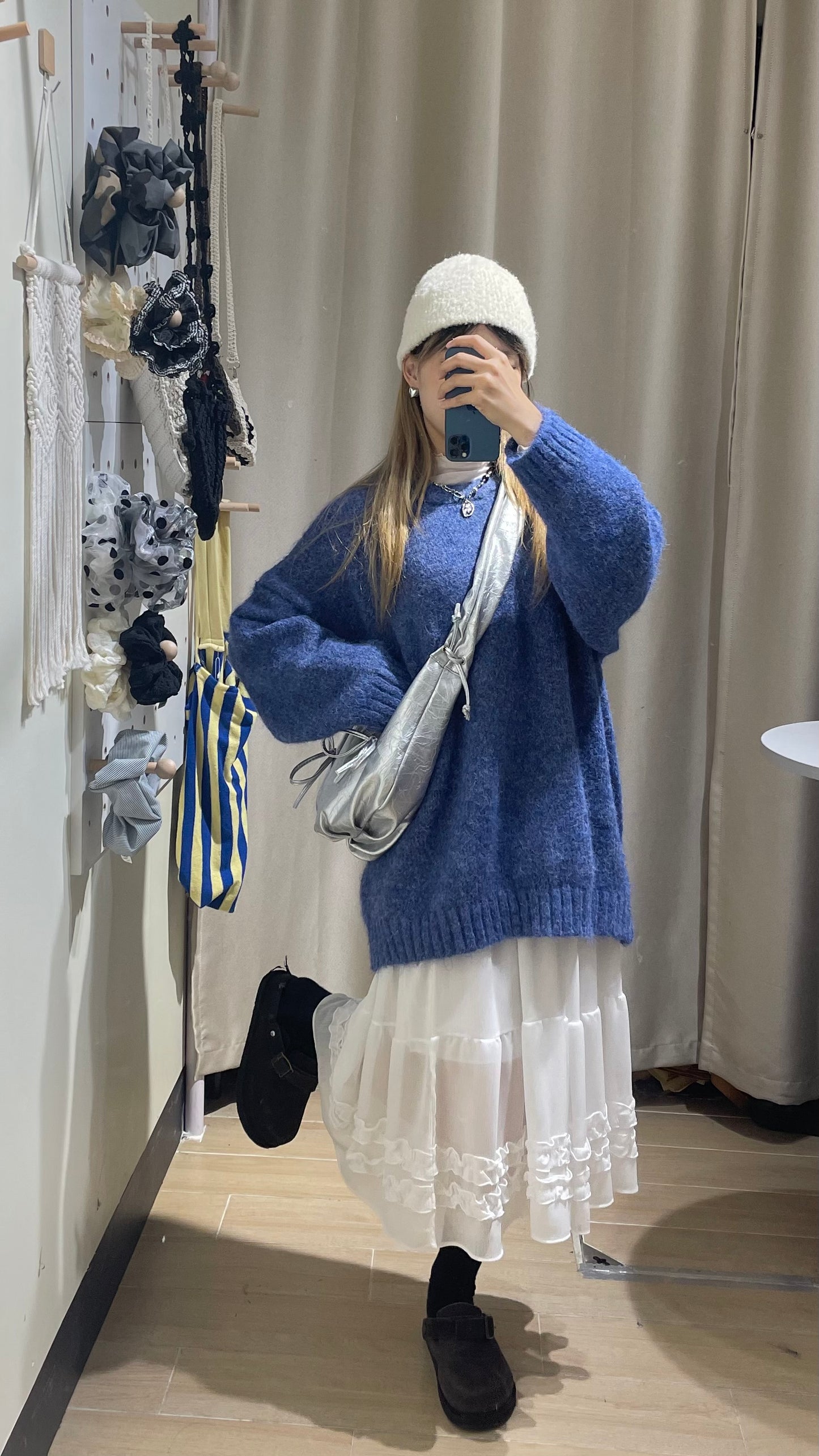 棉花糖針織冷衫 - KN588